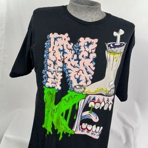 RARE Nike ZYX Zombie Halloween Print Shirt Size L